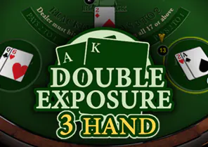 Blackjack Double Exposure 3 Hand