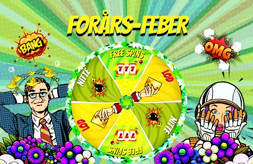 FORÅRS-FEBER HOS KAPOWCASINO