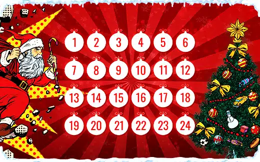 JULEKALENDER HOS KAPOWCASINO